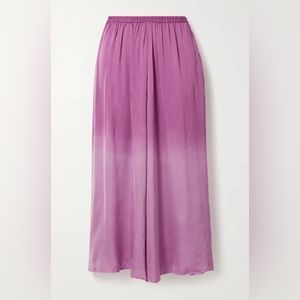 Forte_Forte dip dyed satin ombre skirt